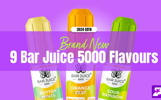 Brand New Bar Juice 5000 Flavours - May '24 - Prime Vapes UK