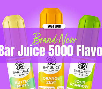 Brand New Bar Juice 5000 Flavours - May '24 - Prime Vapes UK