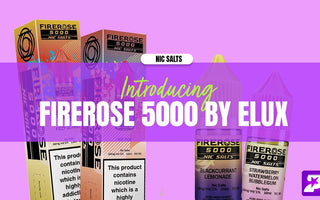 Introducing Elux Firerose 5000 Nic Salts - Jan '25 - Prime Vapes UK