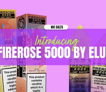 Introducing Elux Firerose 5000 Nic Salts - Jan '25 - Prime Vapes UK