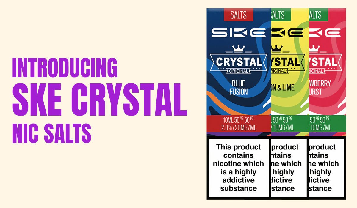 Introducing the New SKE Crystal Nic Salts – Prime Vapes UK