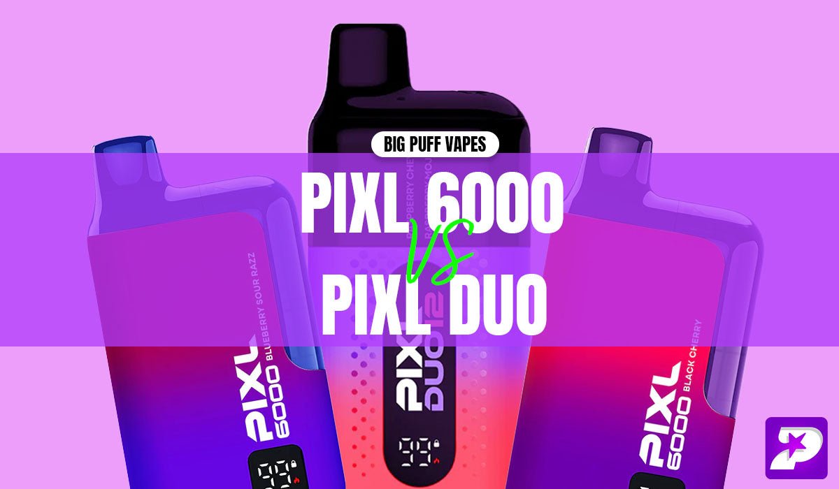 PIXL 6000 vs PIXL Duo 12 - Prime Vapes UK