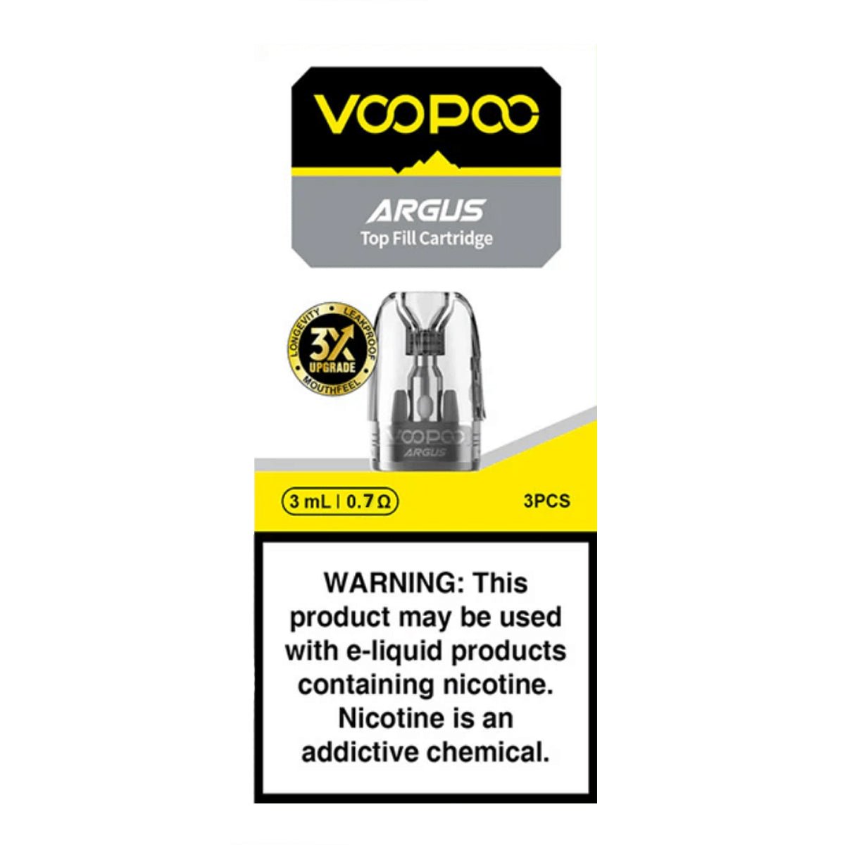 Argus XL Top Fil Replacement Pods By Voopoo - Prime Vapes UK