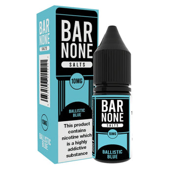 Ballistic Blue 10ml Nic Salt By Bar None - Prime Vapes UK