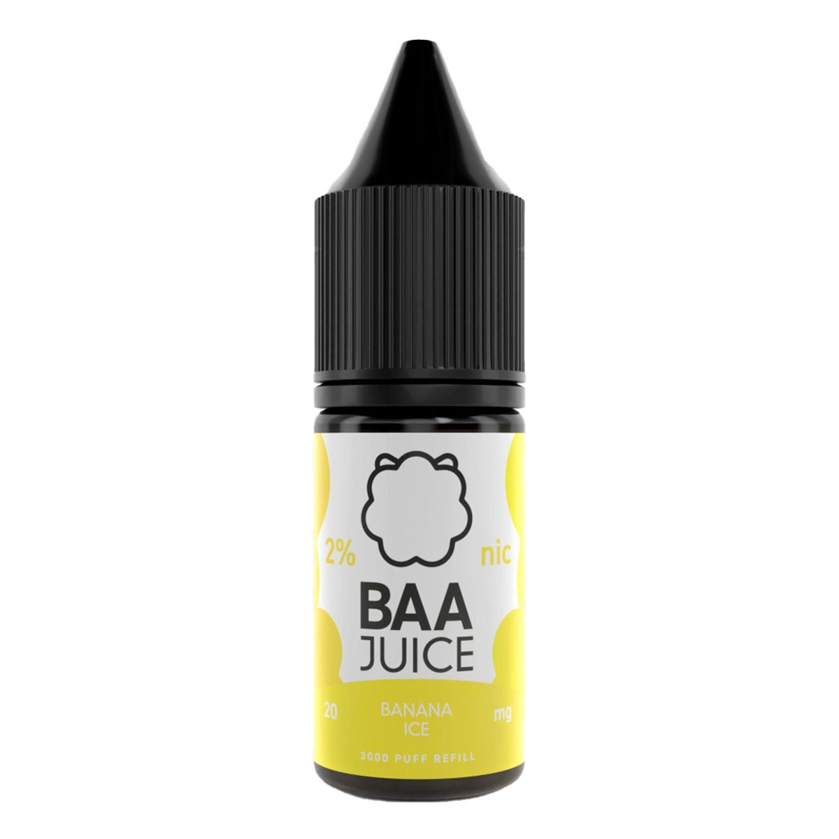 Banana Ice 10ml Nic Salt E-liquid By Baa Juice - Prime Vapes UK