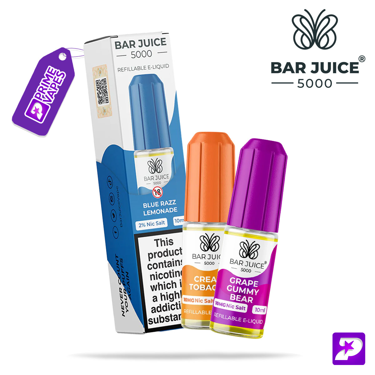 bar juice 5000 5mg nic salts