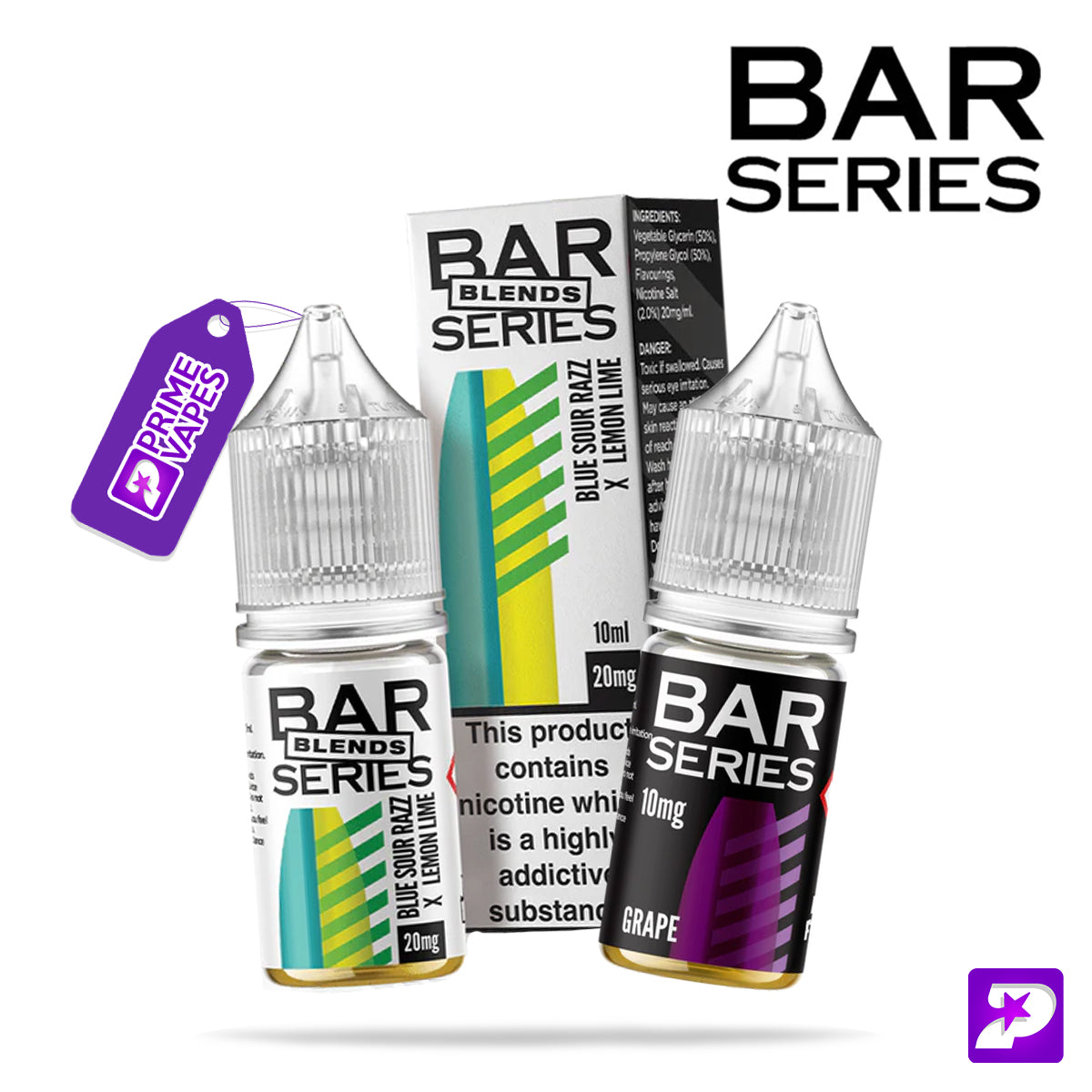 bar series 5mg nic salts