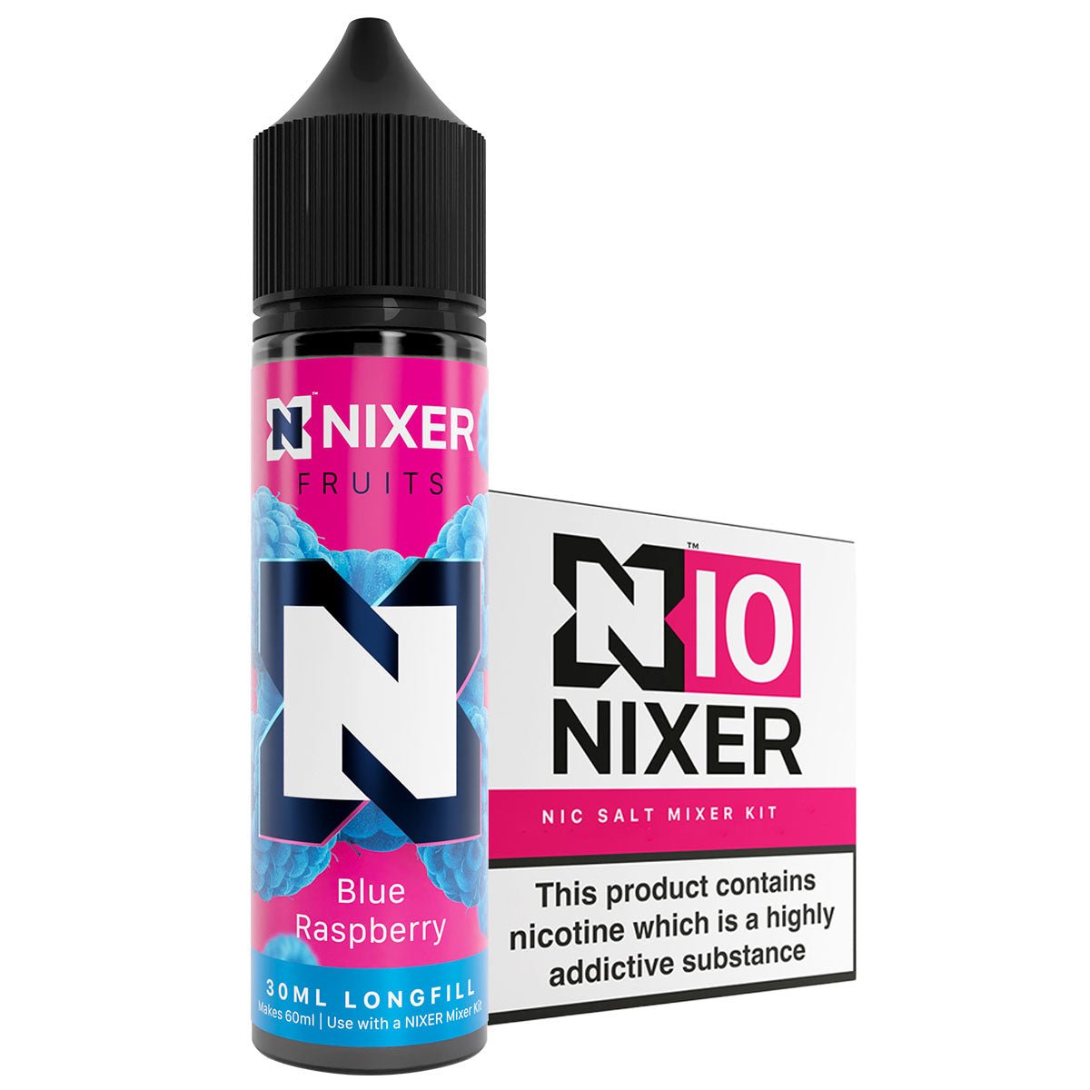 Blue Raspberry 30ml Longfill Concentrate By Nixer - Prime Vapes UK