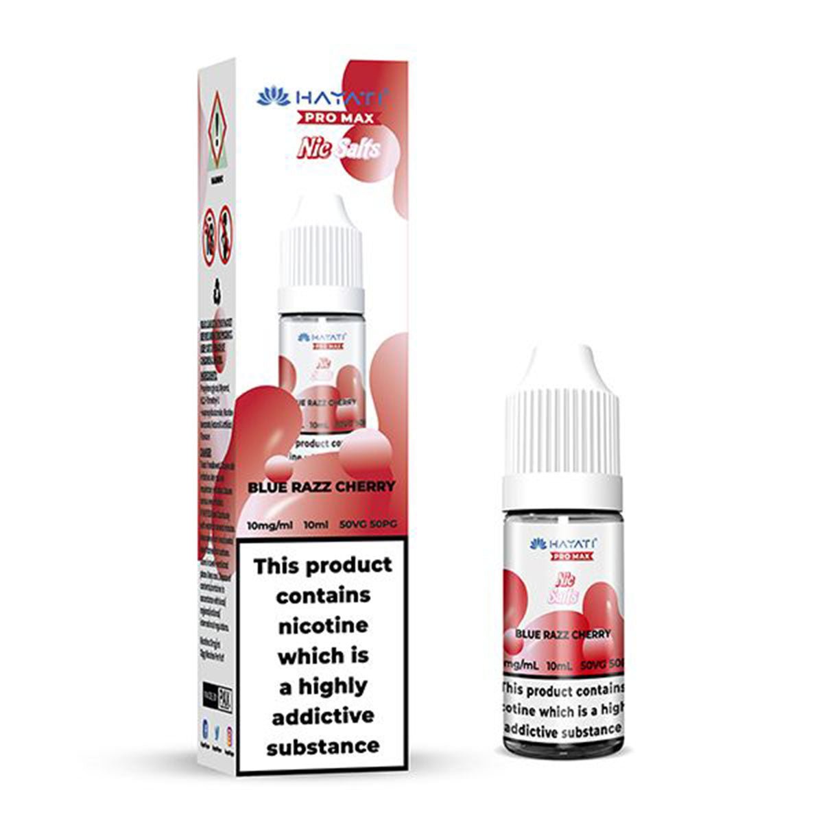 Blue Razz Cherry 10ml Nic Salt By Hayati Salts - Prime Vapes UK