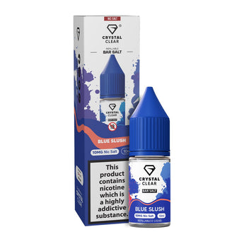 Blue Slush 10ml Nic Salt E - liquid By Crystal Clear - Prime Vapes UK