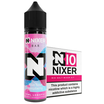 Blue Sour Raspberry 30ml Longfill Concentrate By Nixer - Prime Vapes UK