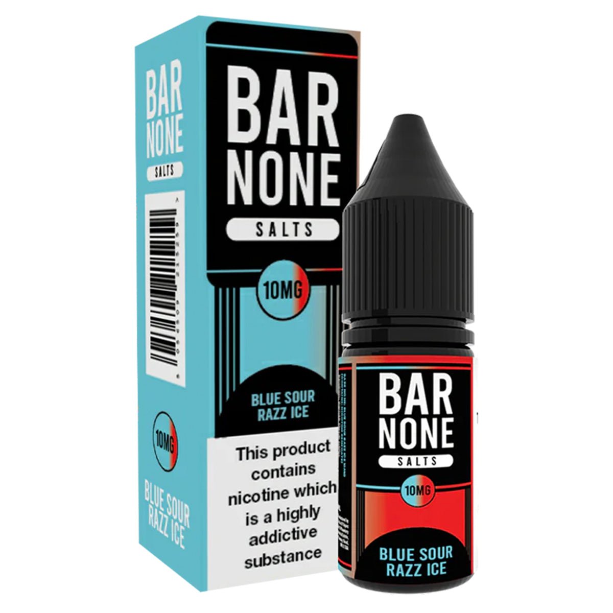 Blue Sour Razz Ice 10ml Nic Salt By Bar None - Prime Vapes UK