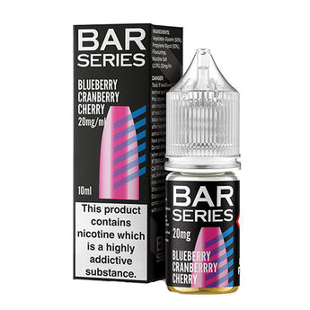 Blueberry Cranberry Cherry 10ml Nic Salt By Bar Series - Prime Vapes UK