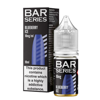 Blueberry Ice 10ml Nic Salt By Bar Series - Prime Vapes UK