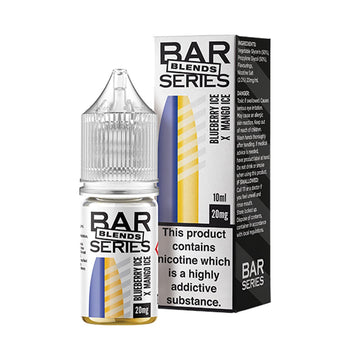 Blueberry Ice & Mango Ice 10ml Nic Salt By Bar Series Blends - Prime Vapes UK