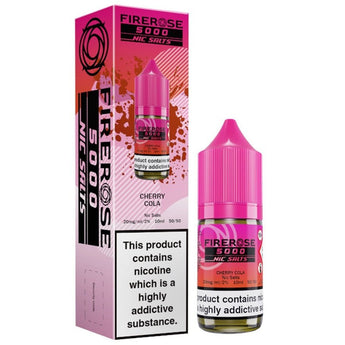 Cherry Cola 10ml Nic Salt E - liquid By Elux Firerose 5000 - Prime Vapes UK