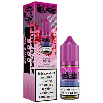 Cherry Sours 10ml Nic Salt E - liquid By Elux Firerose 5000 - Prime Vapes UK