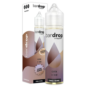 Cola Ice 50ml Shortfill By Bar Drop Shortfills - Prime Vapes UK