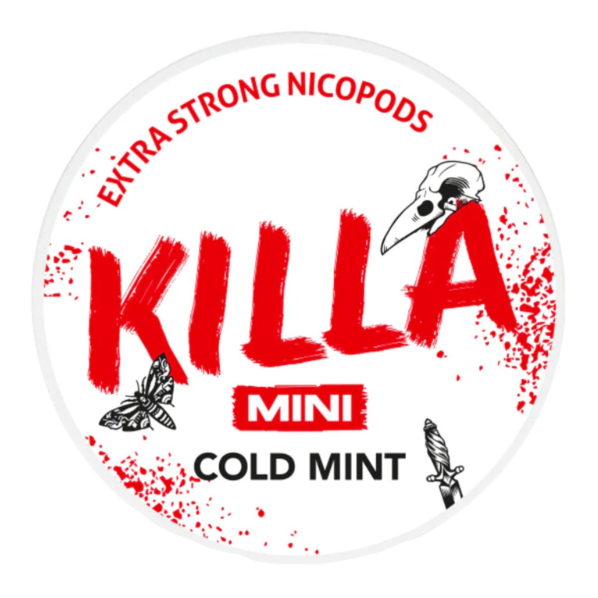 Cold Mint Nicotine Pouches By Killa Mini - Prime Vapes UK