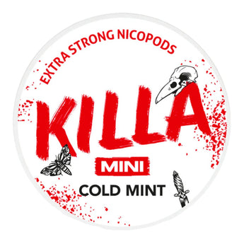 Cold Mint Nicotine Pouches By Killa Mini - Prime Vapes UK