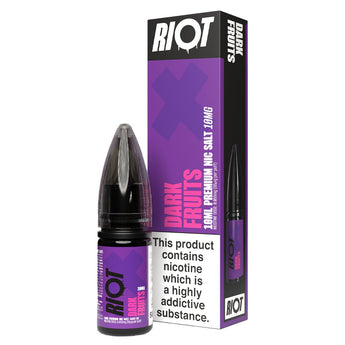 Dark Fruits Riot X 10ml Nic Salt By Riot Squad - Prime Vapes UK