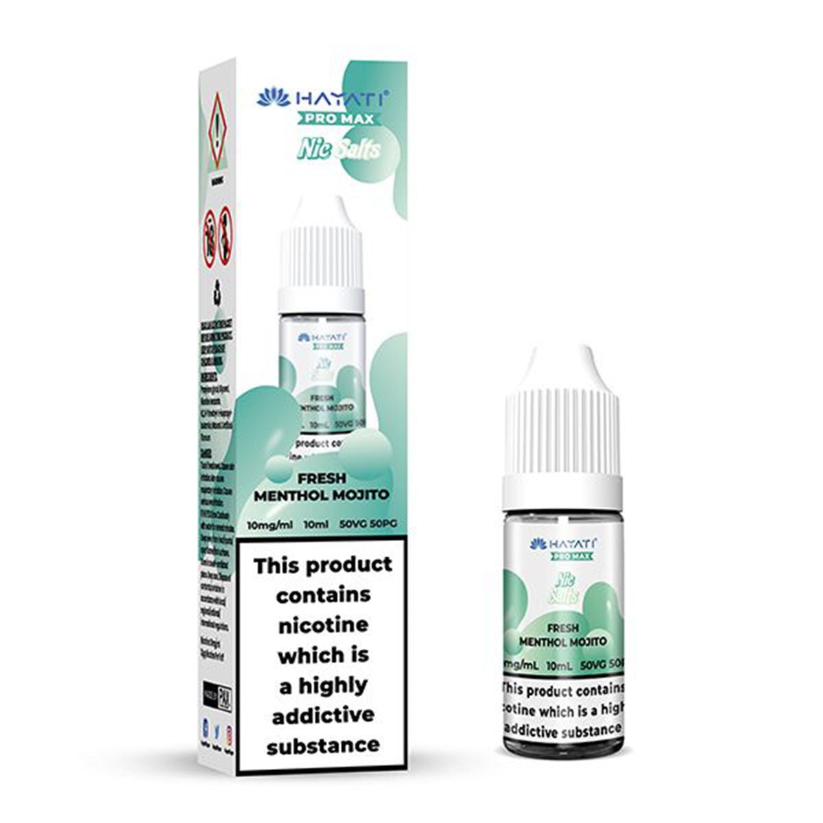 Fresh Menthol Mojito 10ml Nic Salt By Hayati Salts - Prime Vapes UK