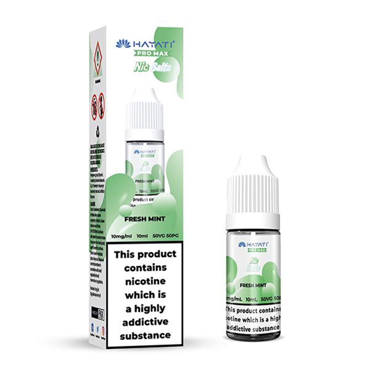 Fresh Mint 10ml Nic Salt By Hayati Salts - Prime Vapes UK