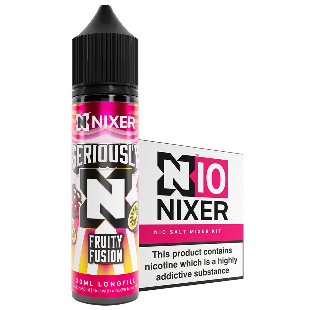 Fruity Fusion 30ml Longfill Concentrate By Nixer x Seriously - Prime Vapes UK