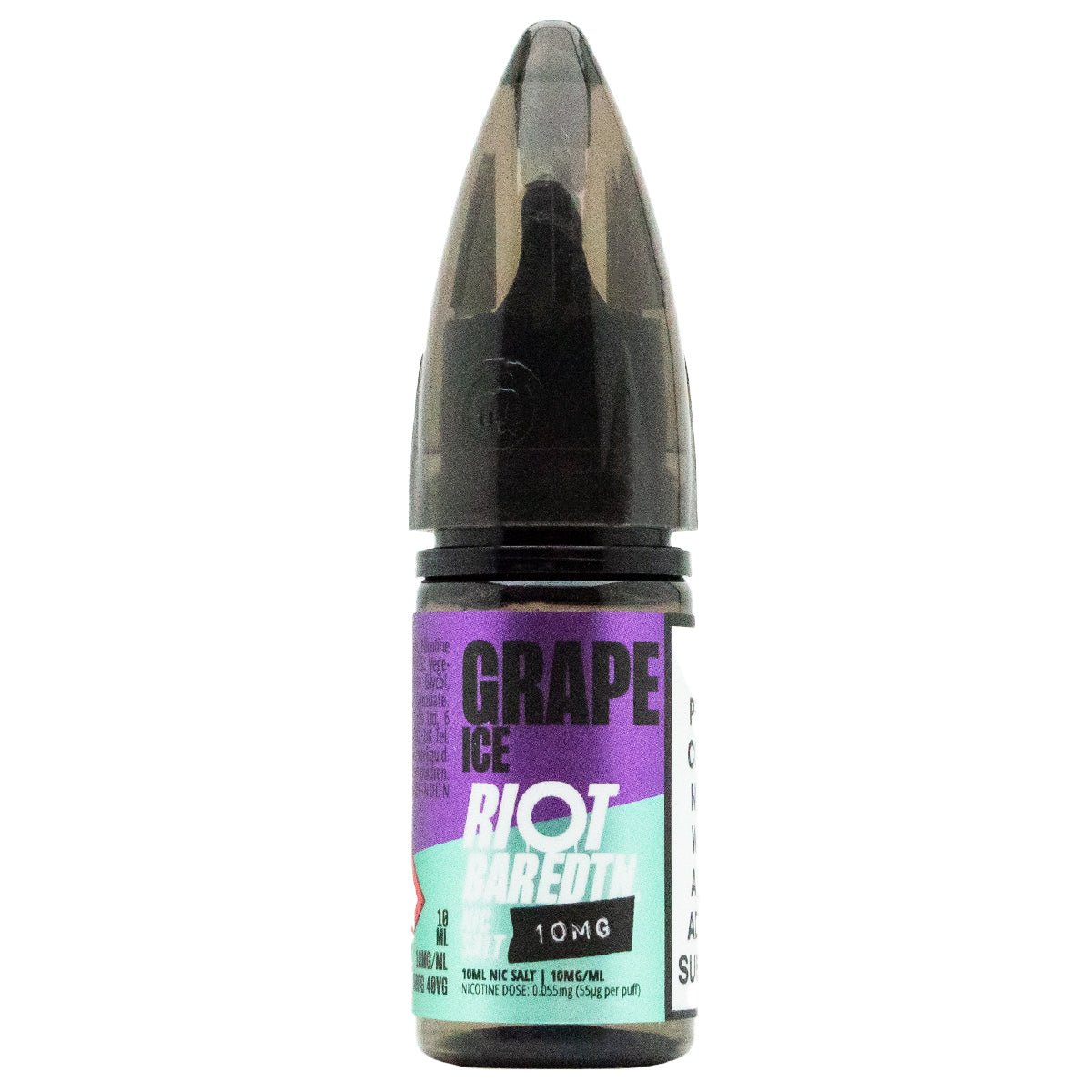 Grape Ice BAR EDTN 10ml Nic Salt By Riot Squad - Prime Vapes UK