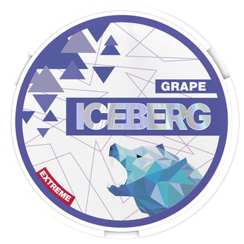 Grape Nicotine Pouches By Iceberg - Prime Vapes UK