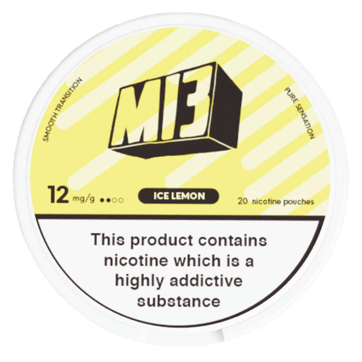 Ice Lemon Nicotine Pouches By M13 - Prime Vapes UK