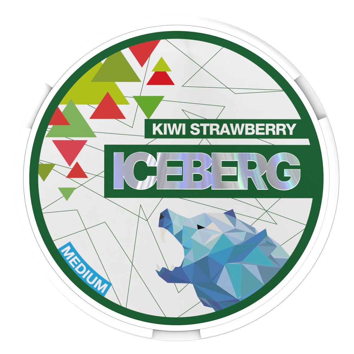 Kiwi Strawberry Nicotine Pouches By Iceberg - Prime Vapes UK