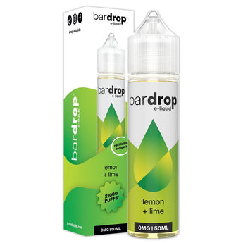 Lemon Lime 50ml Shortfill By Bar Drop Shortfills - Prime Vapes UK