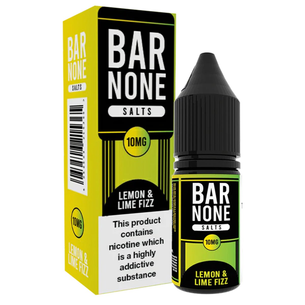 Lemon Lime Fizz 10ml Nic Salt By Bar None - Prime Vapes UK