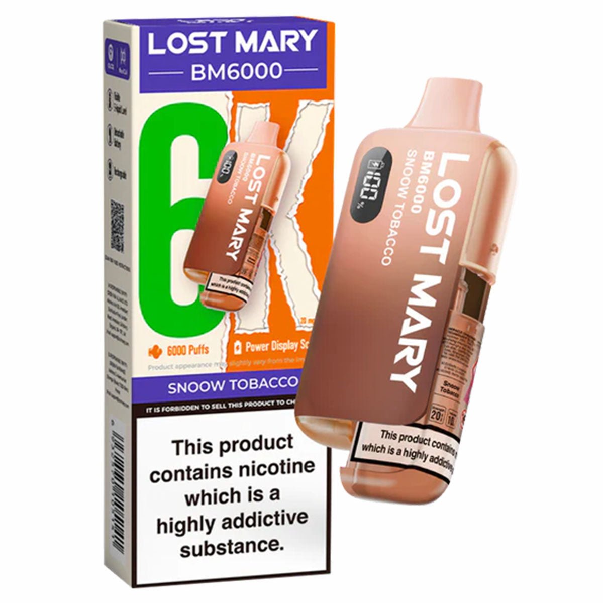 Lost Mary BM6000 Disposable Vape by Lost Mary - Prime Vapes UK