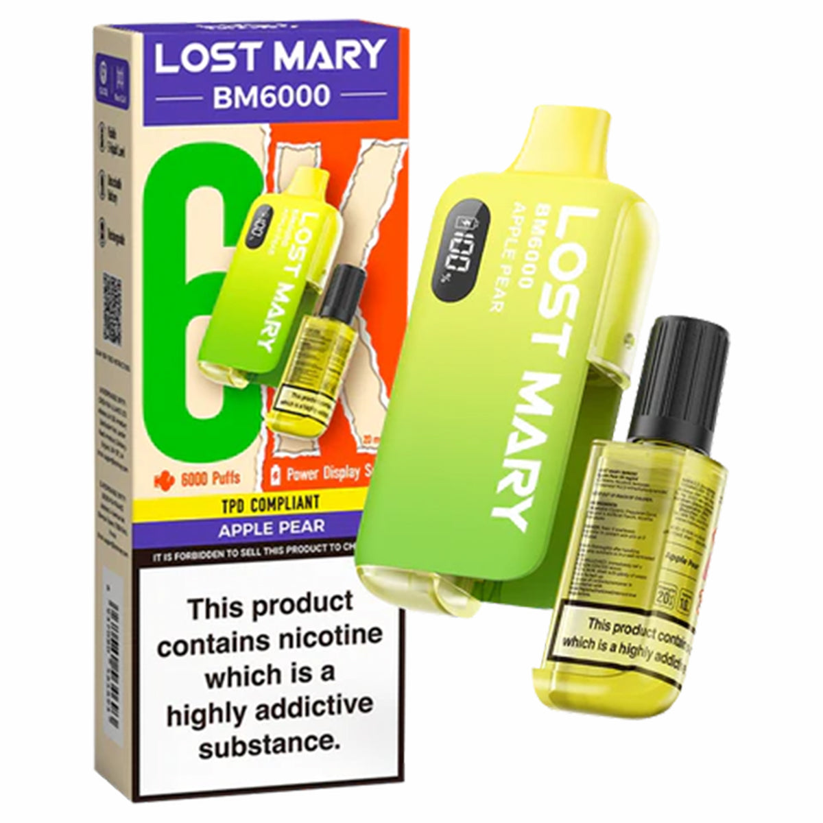 Lost Mary BM6000 Disposable Vape by Lost Mary