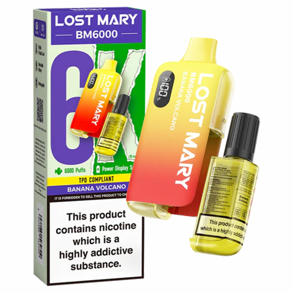 Lost Mary BM6000 Disposable Vape by Lost Mary