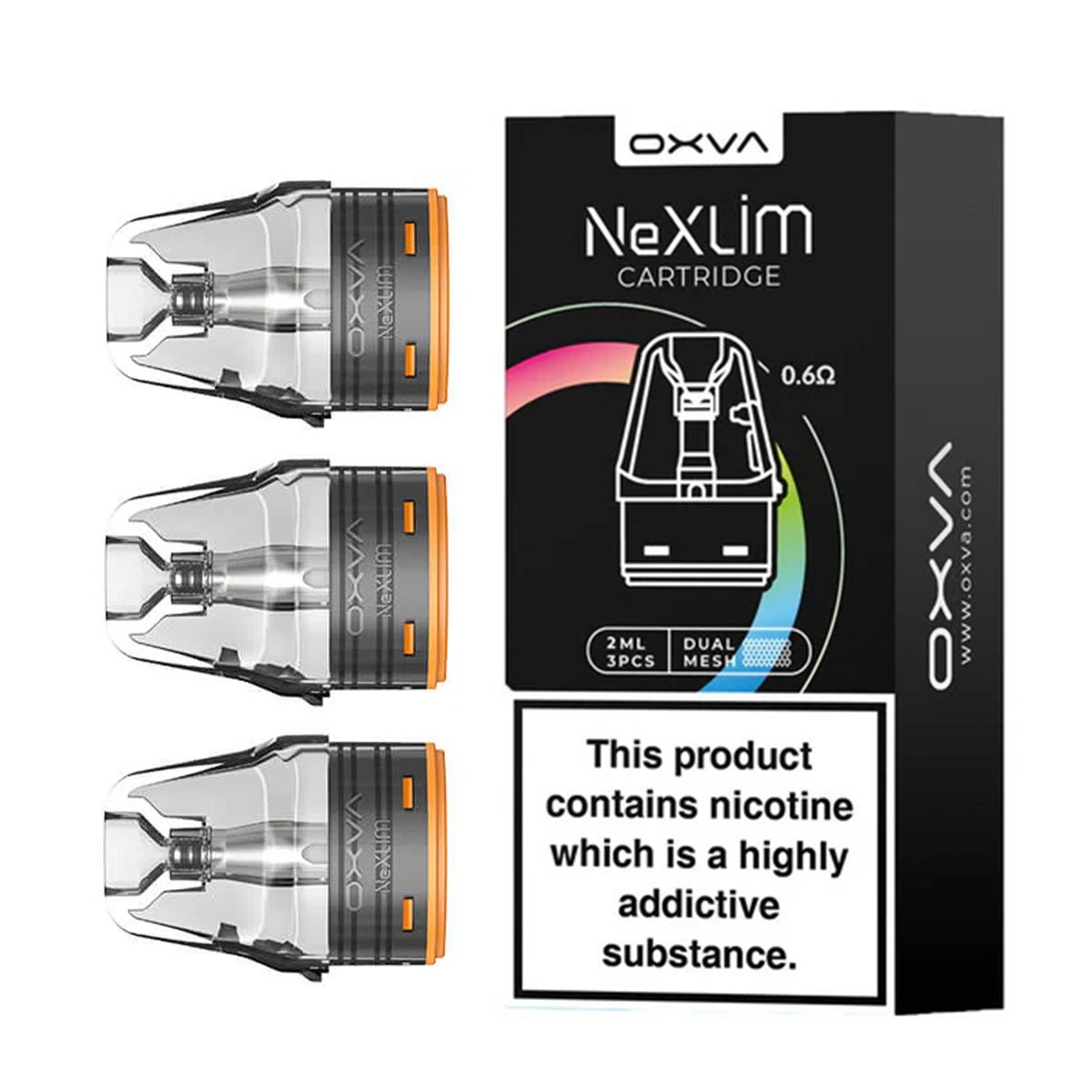 NeXlim 4ml Replacement Pod Cartridges by Oxva - Prime Vapes UK