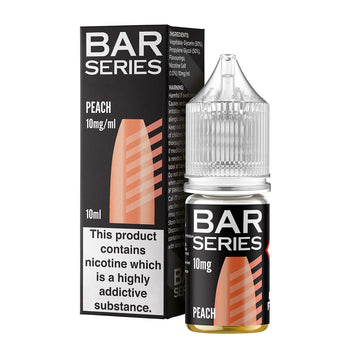 Peach 10ml Nic Salt By Bar Series - Prime Vapes UK