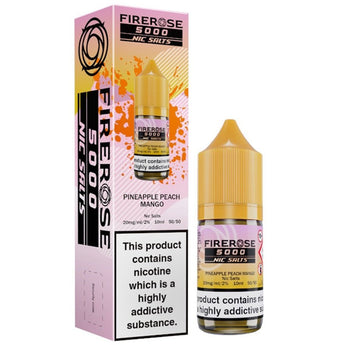 Pineapple Peach Mango 10ml Nic Salt E - liquid By Elux Firerose 5000 - Prime Vapes UK