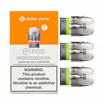 Q Pod 3ml XL Replacement Pods By Geekvape - Prime Vapes UK