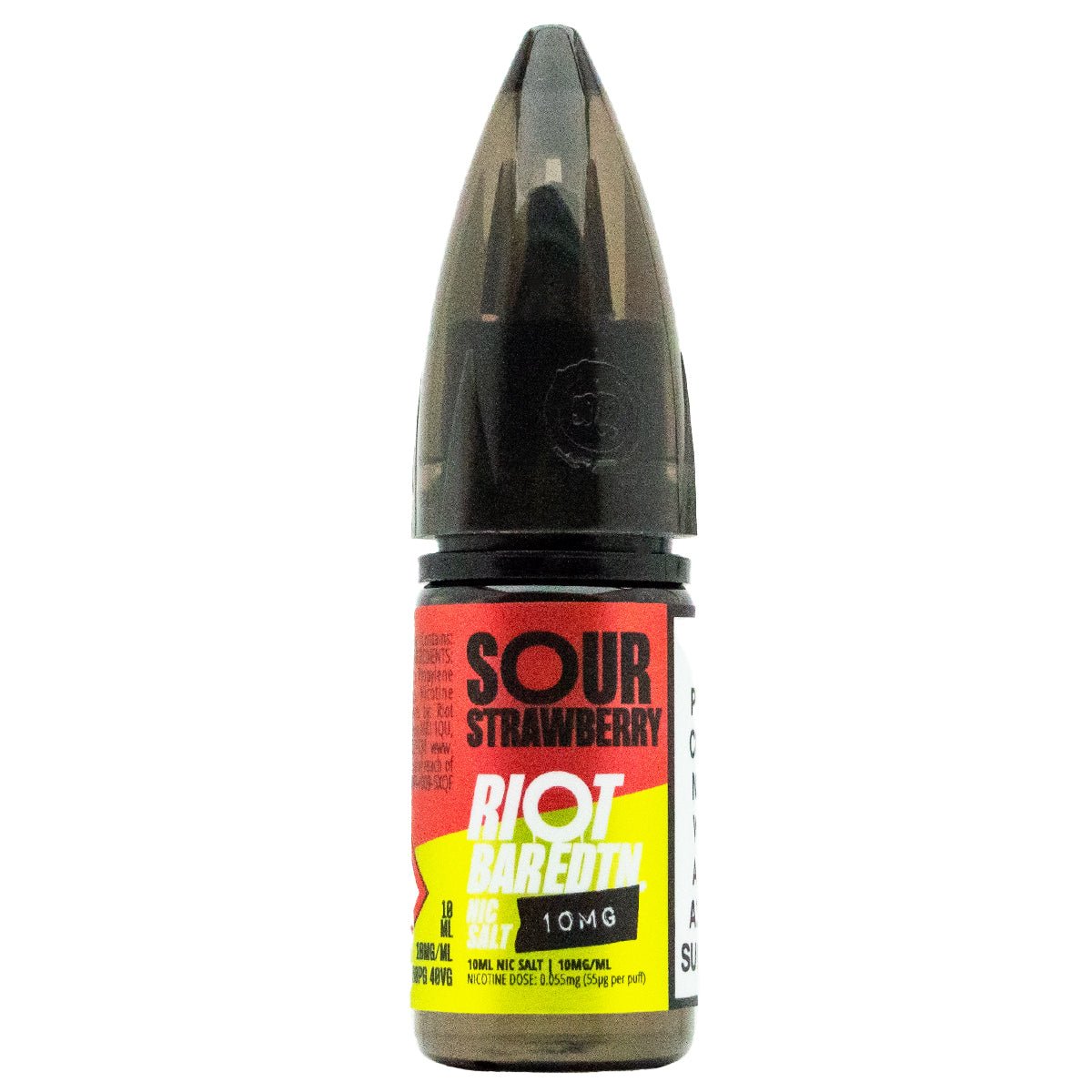 Sour Strawberry BAR EDTN 10ml Nic Salt By Riot Squad - Prime Vapes UK