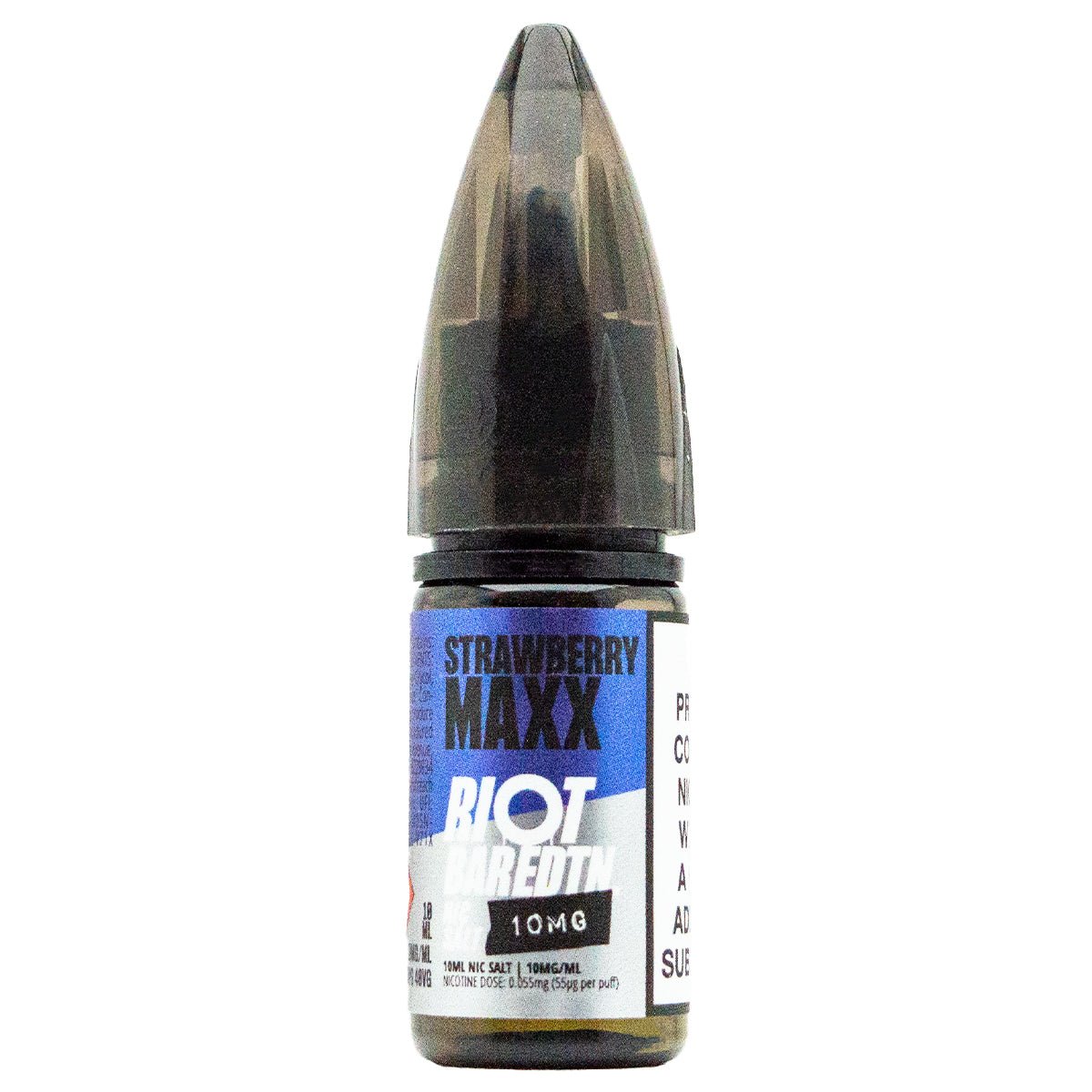 Strawberry Maxx BAR EDTN 10ml Nic Salt By Riot Squad - Prime Vapes UK