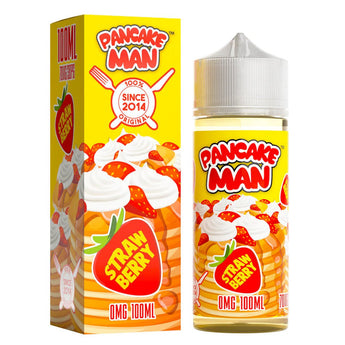 Strawberry Pancake Man 100ml Shortfill By Vape Breakfast Classics - Prime Vapes UK