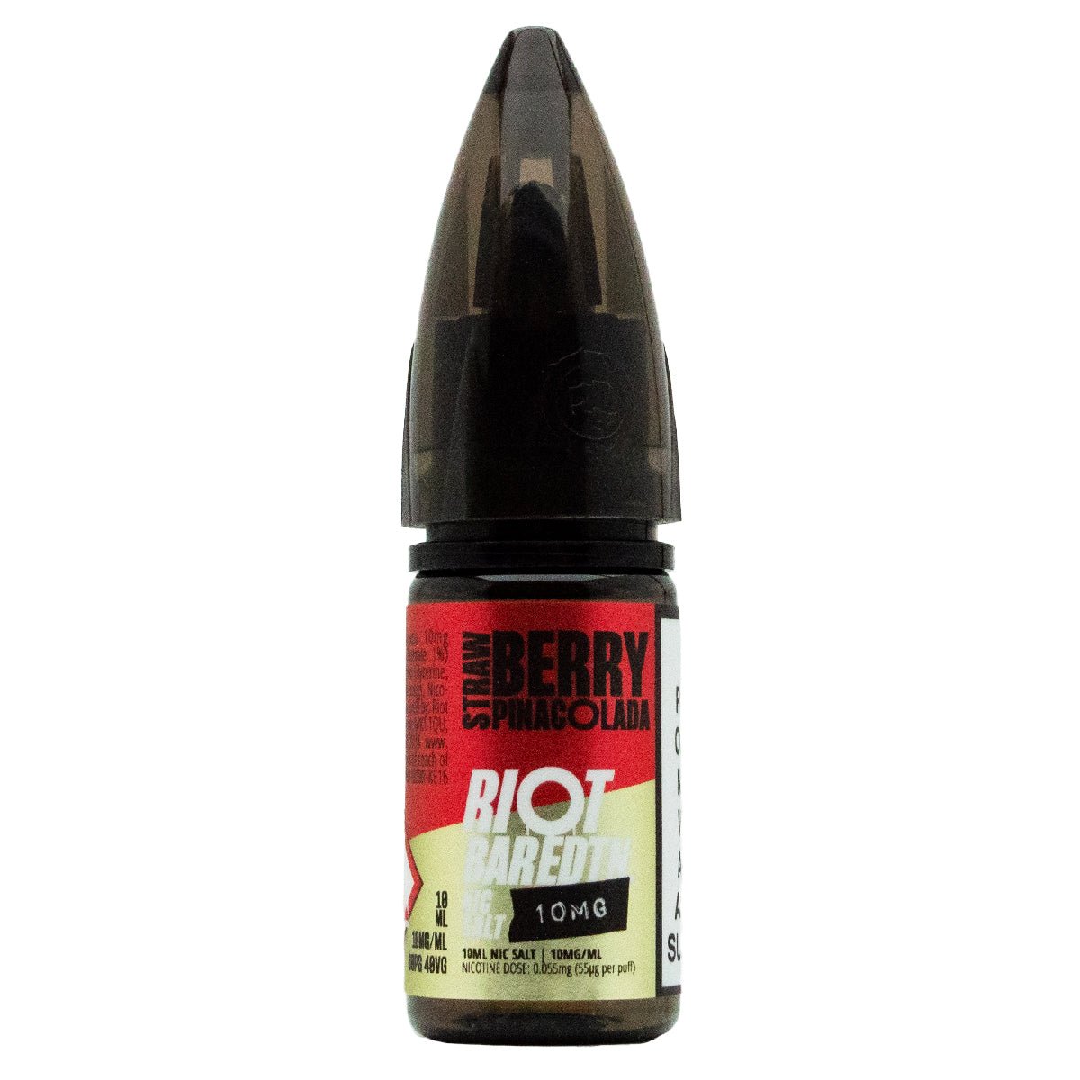 Strawberry Pina Colada BAR EDTN 10ml Nic Salt By Riot Squad - Prime Vapes UK