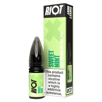 Sweet Mint Riot X 10ml Nic Salt By Riot Squad - Prime Vapes UK